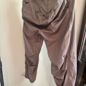 Woman’s Grey Parachute Pants